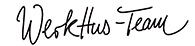 WerkHus-Team Signatur